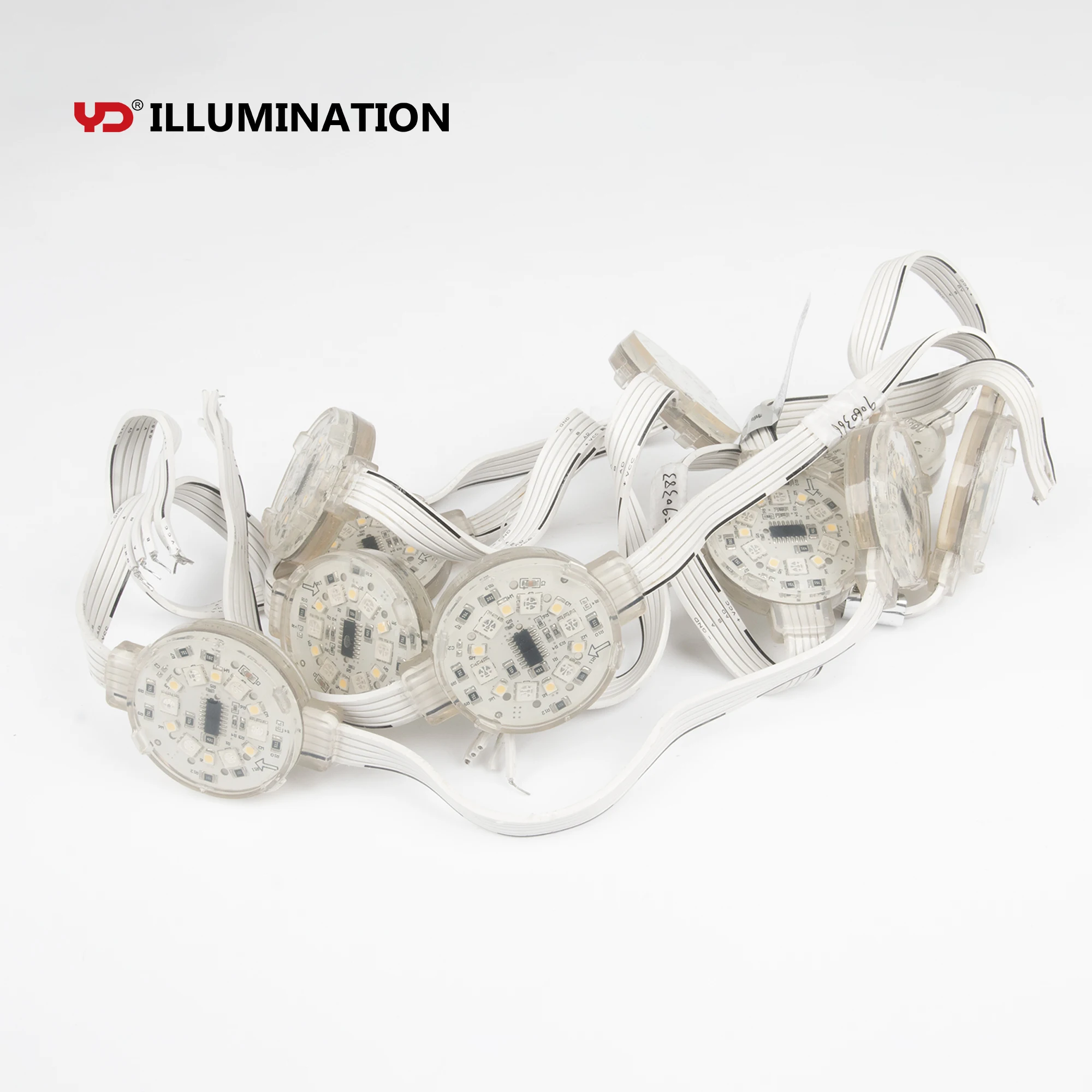  ip68 led module light rgb programmable pixel for cable bridge lighting