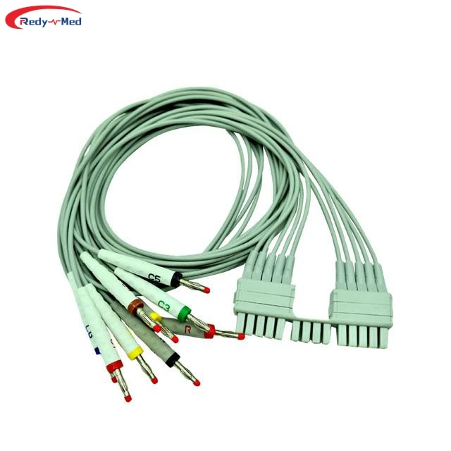 Best selling holter ecg cables mortara eli 230 ekg cable