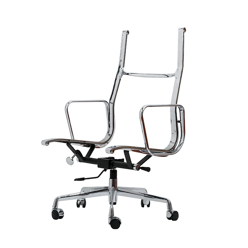 Aluminum alloy office furniture components unfinished chair frames high back frame chair