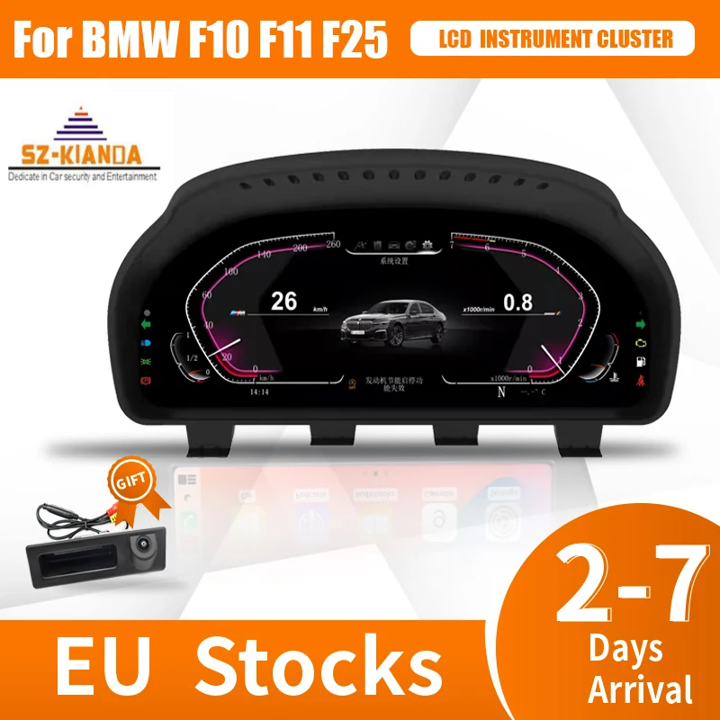 2022 Latest Original Car LCD Meter Dashboard Instrument for BMW 5 Series F10 F11 F12 F18 F07 F25 F26