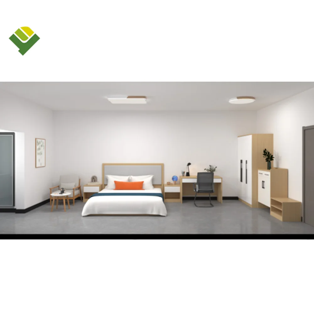 Solution Provider Hotel Room Projects Hotel Room Interior Staff Design furniture Bedroom Set