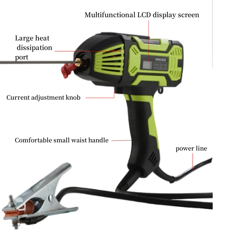 Mini 220V 110V household portable intelligent welding machine high power handheld welding machine