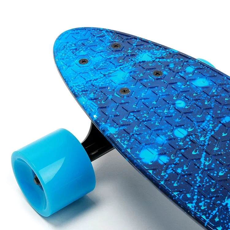 OEM ODM skateboard manufacturer Wooden scooter display boosted board electrical skateboard upper deck fish skateboard