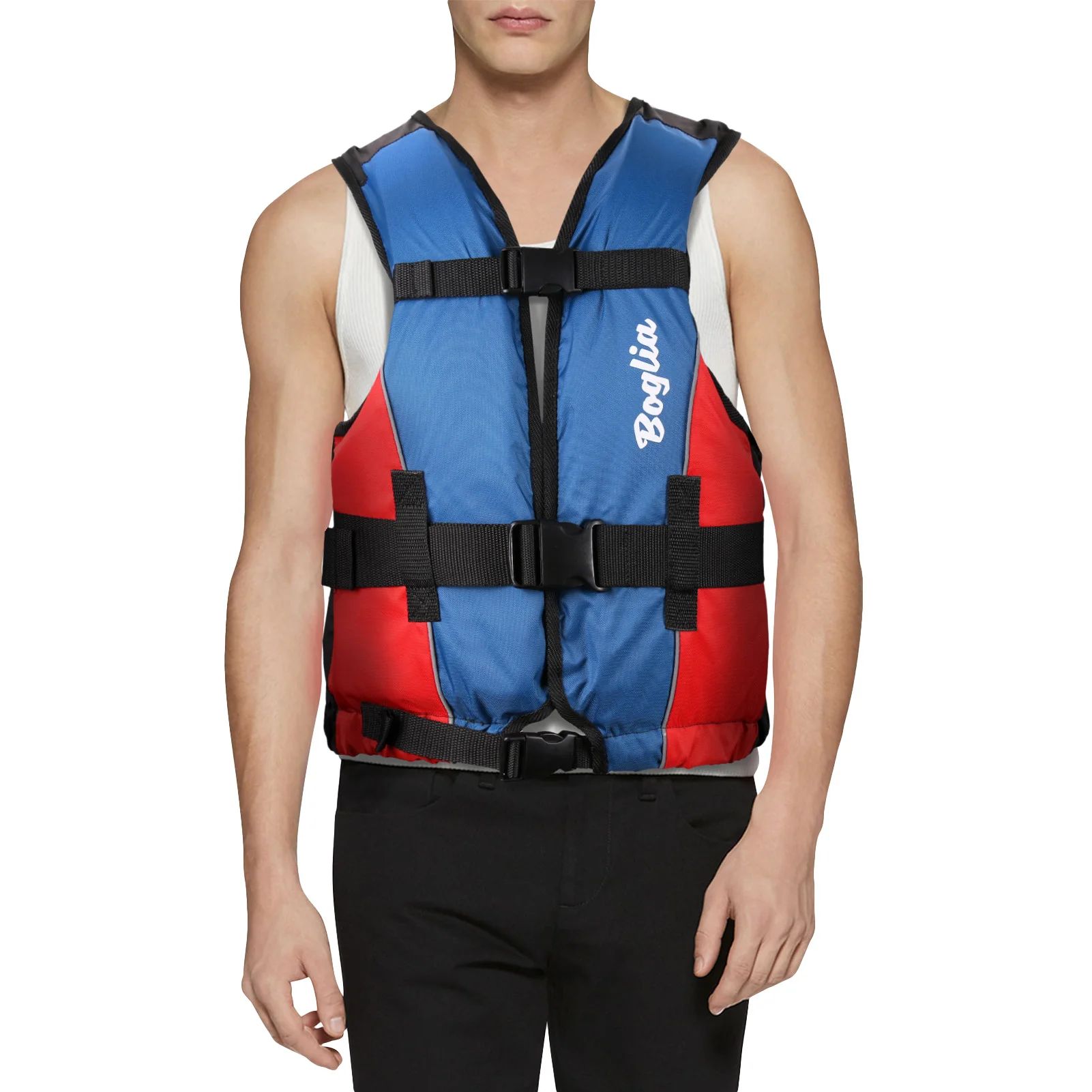 3033 Stock Customized Adults Unisex Neoprene EPE Foam Marine Motorboat Jet Ski Impact Surfing Life Vest Jacket