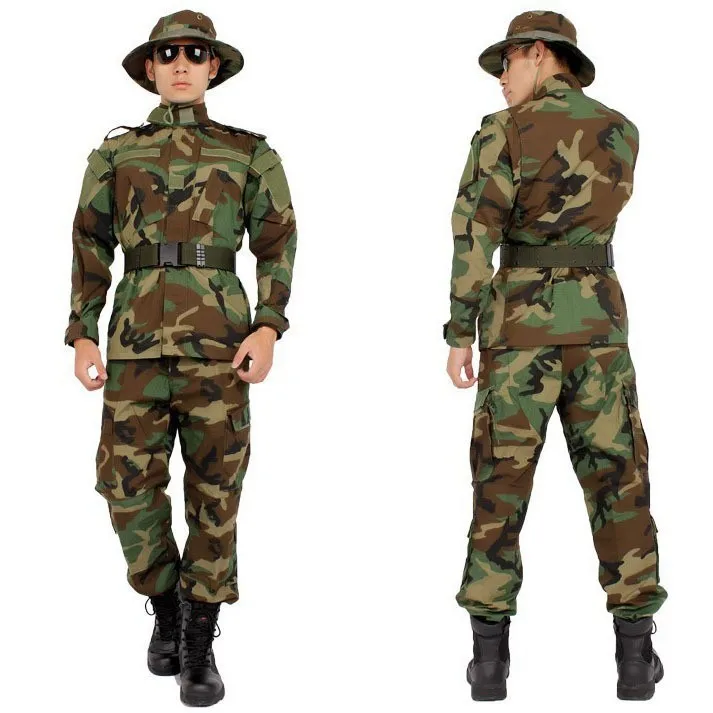 ACU Tactical Uniform Airsoft Camouflage Tactical Suit Camping Special Forces Combat Jcckets Pants Training Clothes