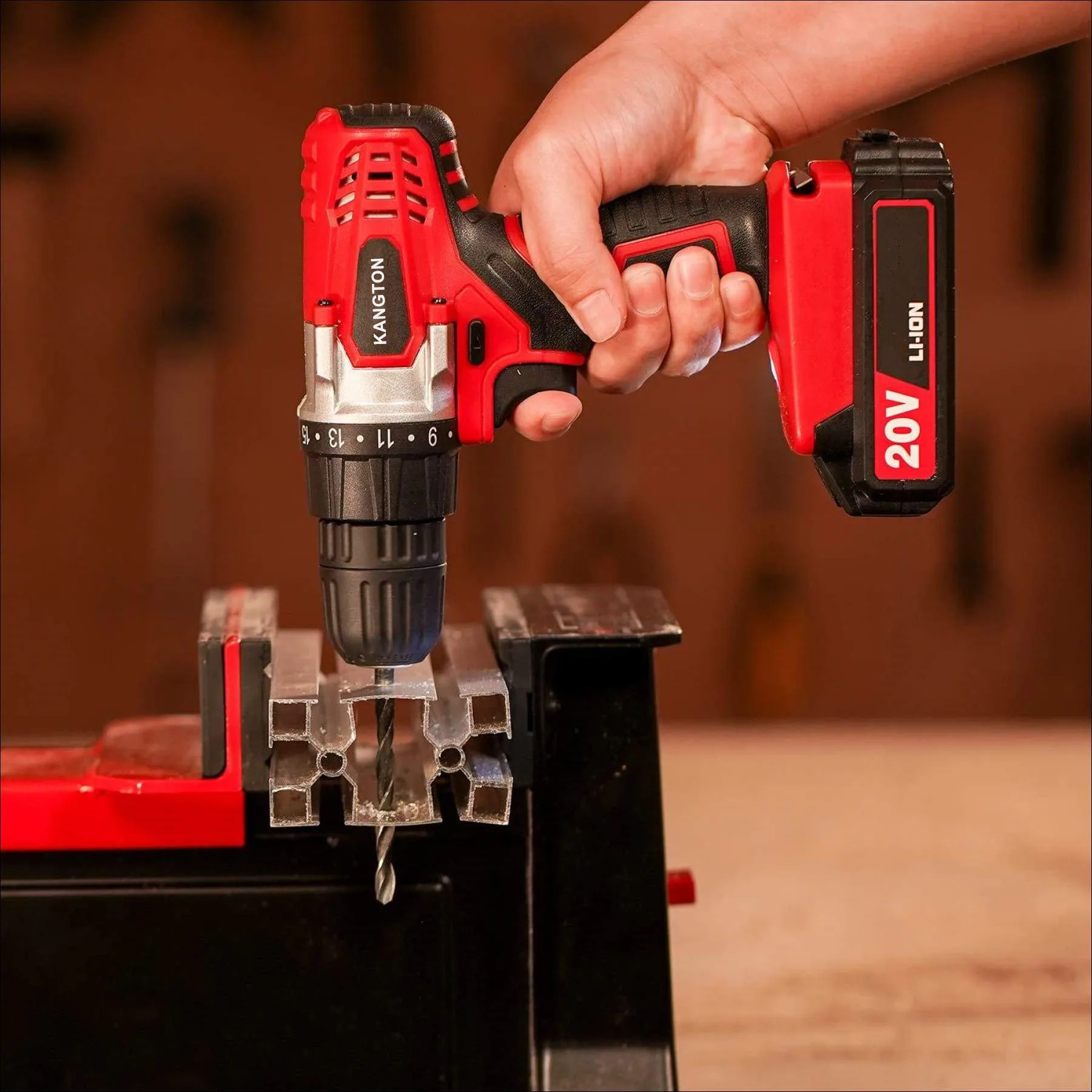 
KANGTON 12V Max Power Cordless Drill Electric Impact Driver 