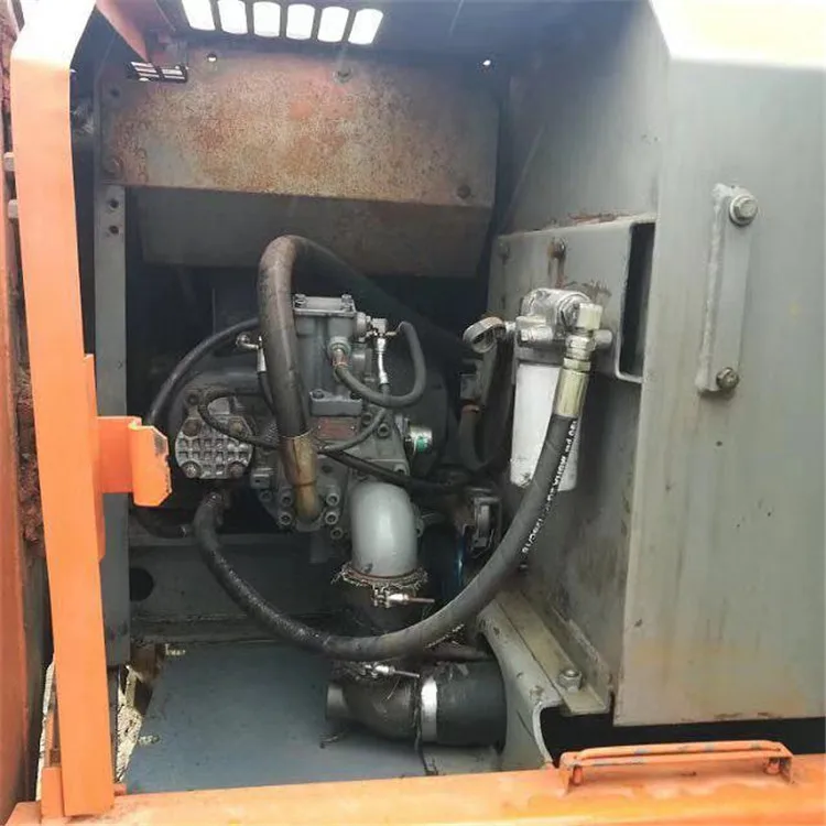 Used Hitachii Ex120 12 ton hydraulic Crawler Excavator with good condition cheap for sale