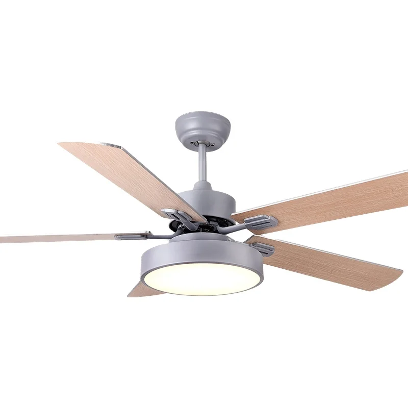 724B MDF blade Ceiling Fan With Light Living Room