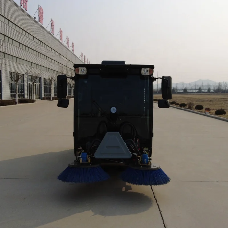 CHR51M sweeping scrubbing high-pressure washing pushing snow clearance snow blowing snow Diesel road sweeper cleaning machine