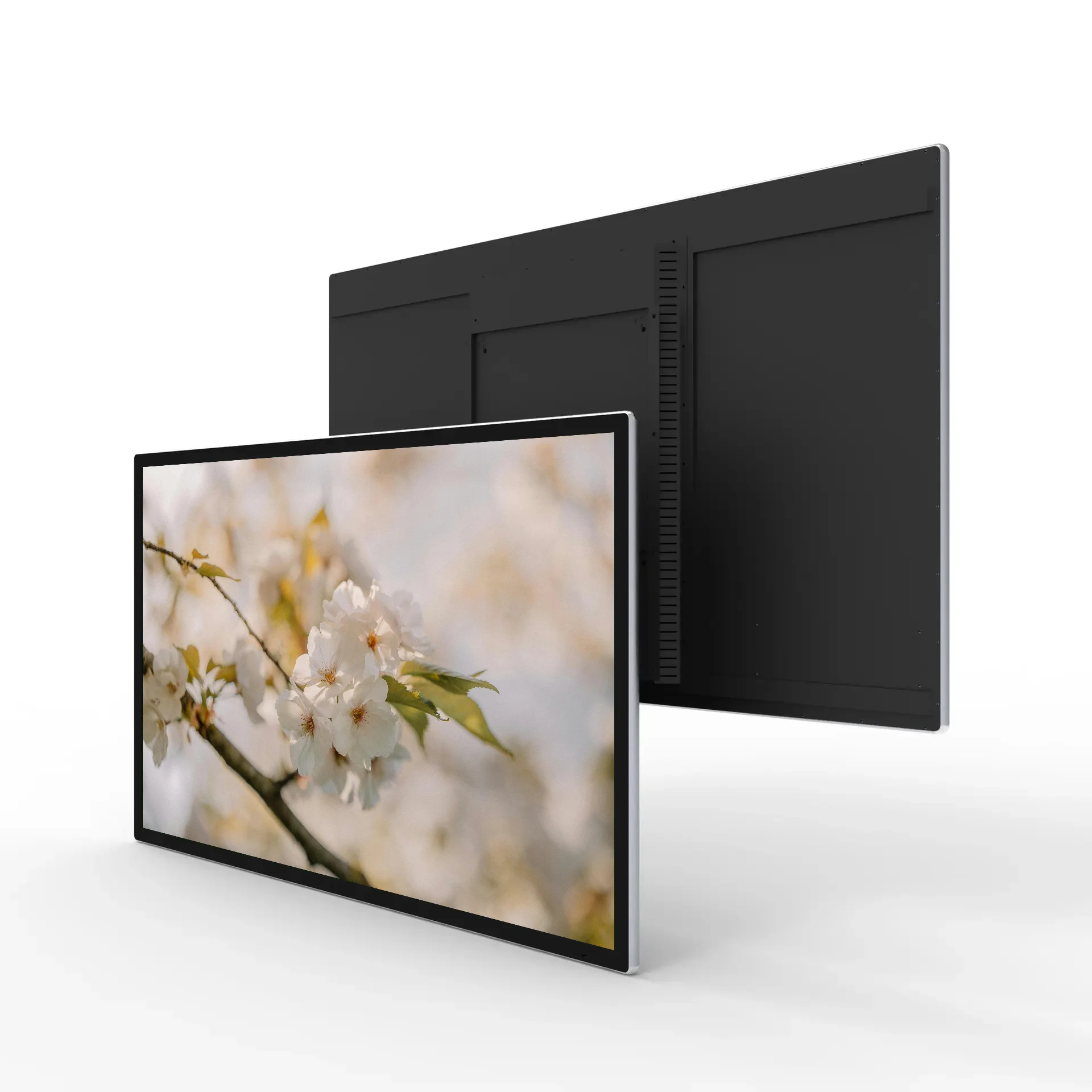 23.6 inch indoor wall-mounted high-definition advertising machine LCD TV commercial display digital signage interactive touch