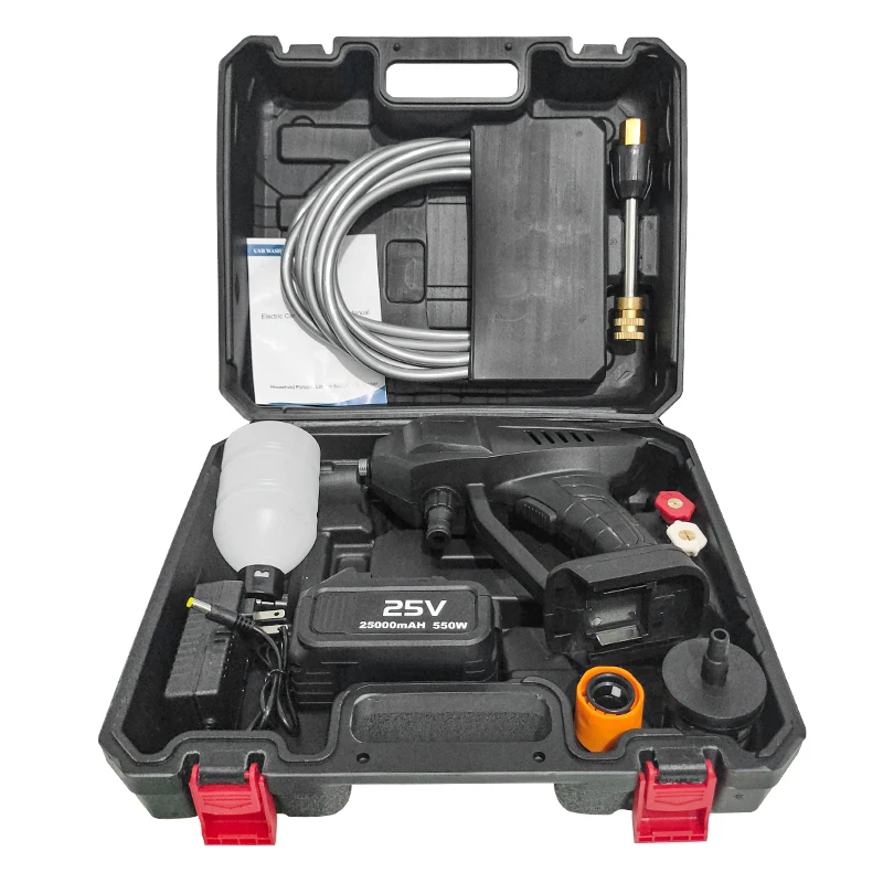 Big Sale Custom Size Car Washer Cleaning High Pressure China Lithium Battery Portable Car Washer