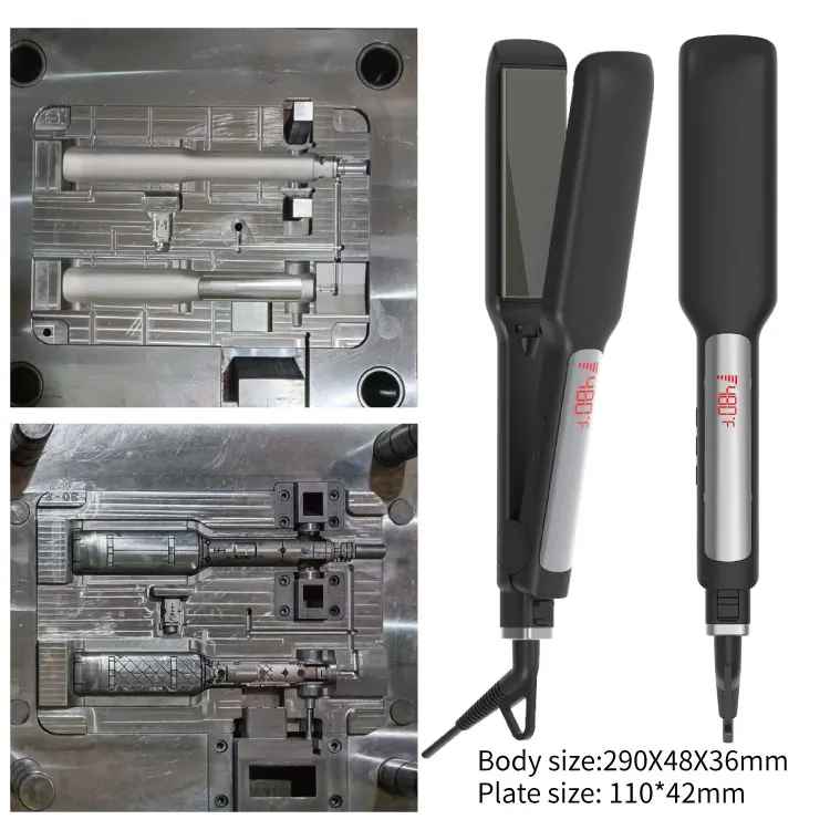 hair straightener iron keratin negative ion flat iron MCH Professional 480 degrees hair straightener titanium flat iron