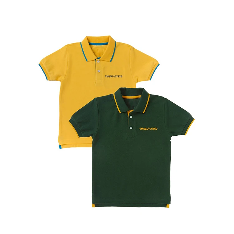 promotion School Uniform embroider logo Multicolor Sports cotton kids Polo shirts for Boys  boys t-shirts&polo shirts