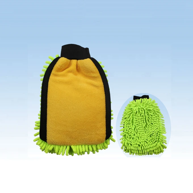 Hot sale car auto wash mitt, Waterproof glove