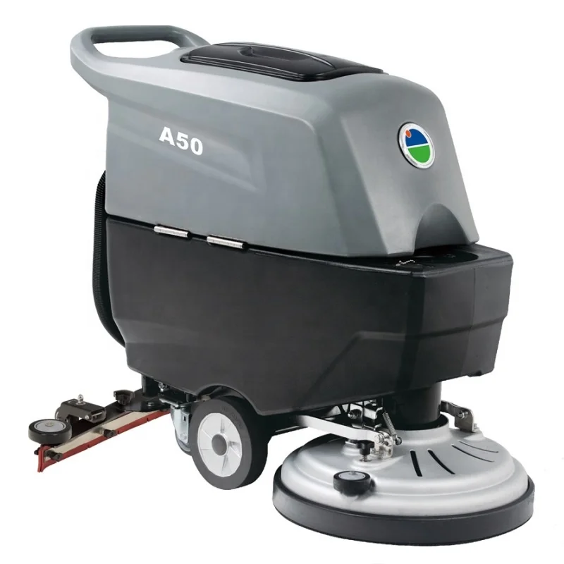 big tank capacity automatic and manual operation mode mini ball valve design floor sweeper scrubber dryer machine for workshop