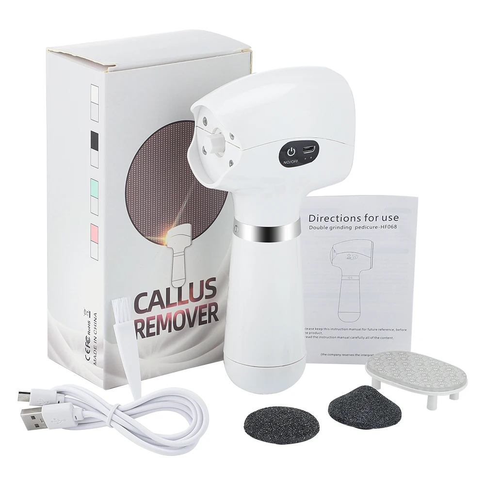 Foot Heel Care Pedicure Tools Wireless Callus Remover Machine Electric Foot File
