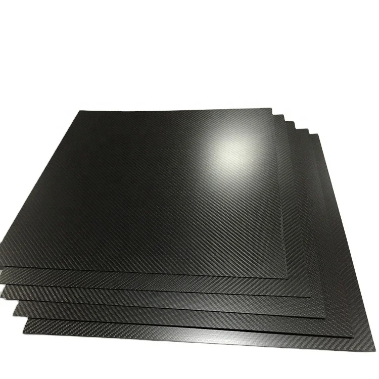 CNC Cutting 3K Plain/Twill Customized Carbon Fiber Plate Sheet