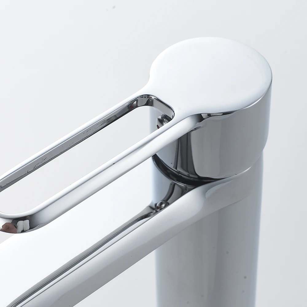 Momali multiple color choice economic series stylish handle design brass gun metal white black taps and basin faucet mixer