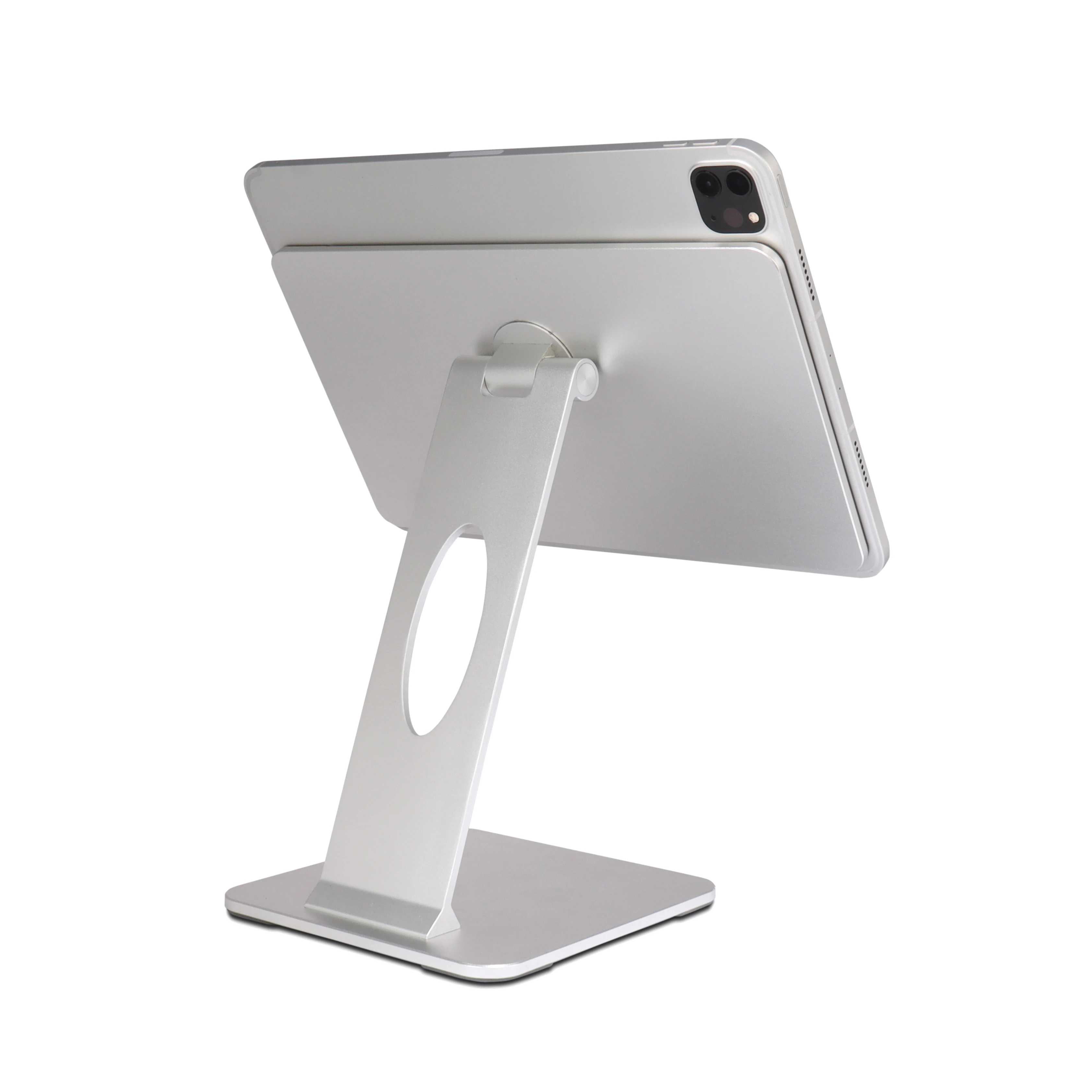 Настольная подставка для планшета магнитно вращающаяся Регулируемая из алюминиевого сплава планшетного