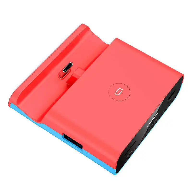 Wholesale portable five in one switch charging stand base 4K adapter with 2 additional USB replacement bases suitable for Ninten