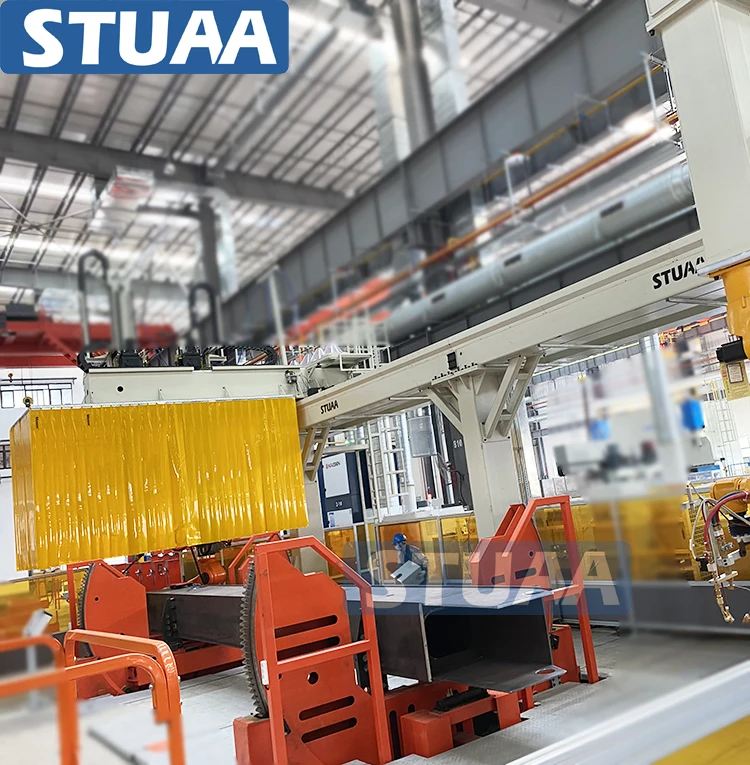 Automated Welding Solutions Robotic welding solution for STRUCTURAL STEEL BEAM