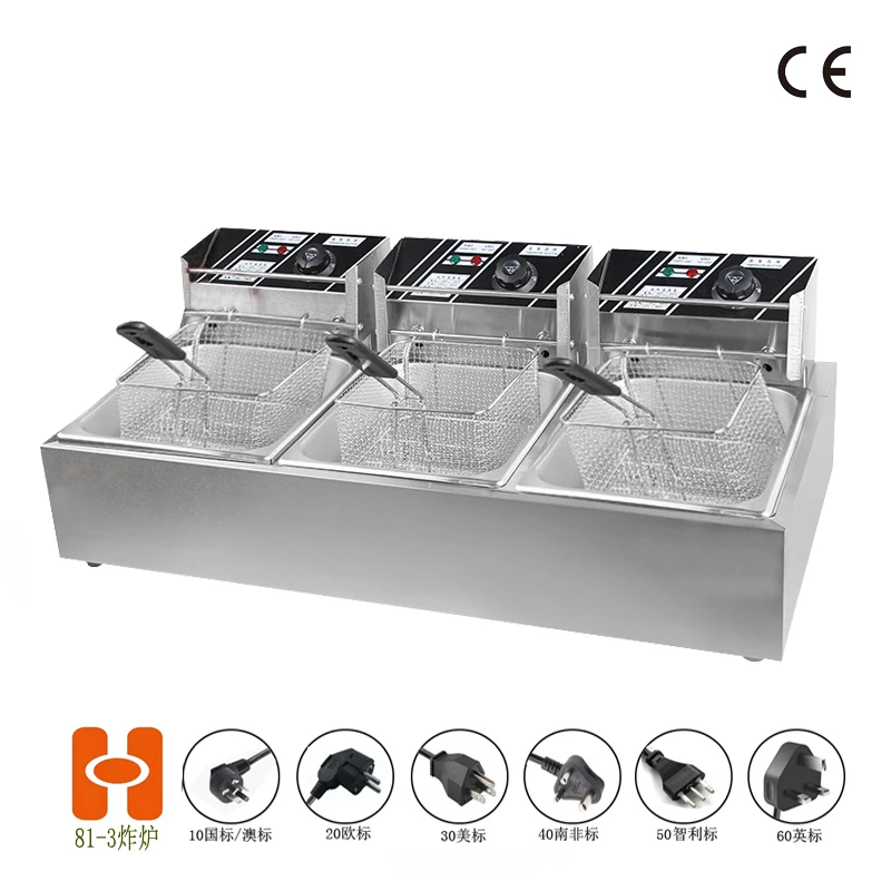 
Wholesale electric Deep Oil Fryer Kitchen equipment French Fries Machine Chicken Fryer meat donut fryer 