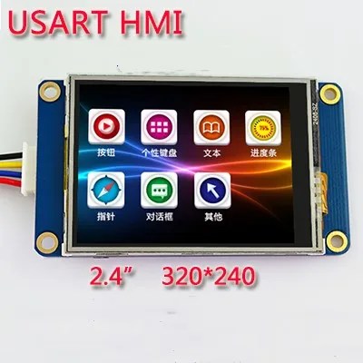 2,4 дюймов USART ичм TFT 16 бит туры цвет дисплея 320*240 с PCB панель ЖК-экран модуль