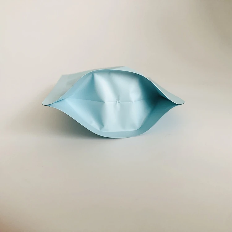 Multi-size specifications Spot Wholesale color frosted plastic packaged snack nuts donuts zipper digital printed standing bag