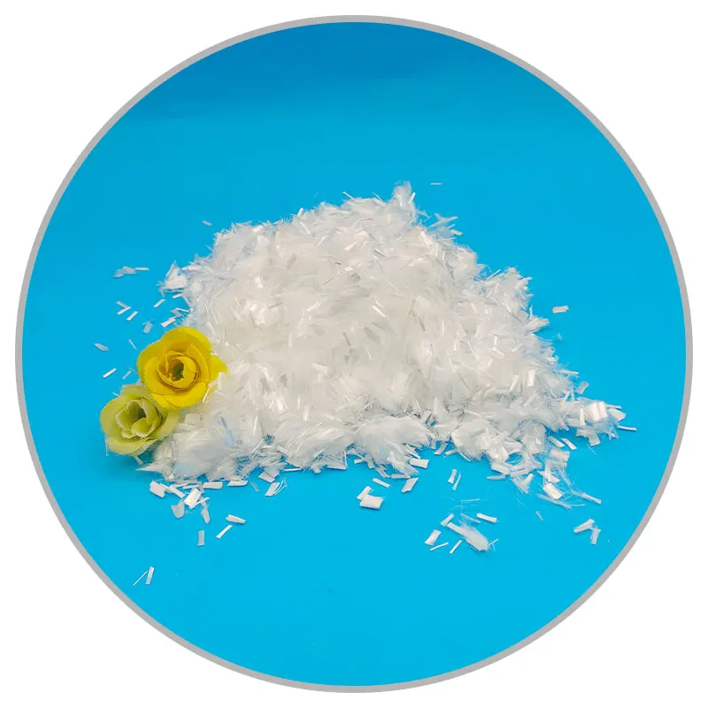 6D 12 mm PP fiber Polypropylene micro fiber for concrete reinforcement