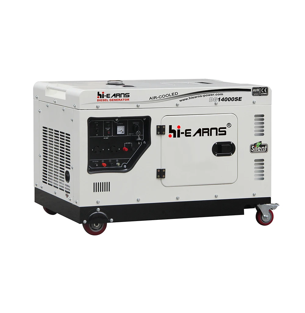 10kw air cooled single cylinder single phase power generator diesel