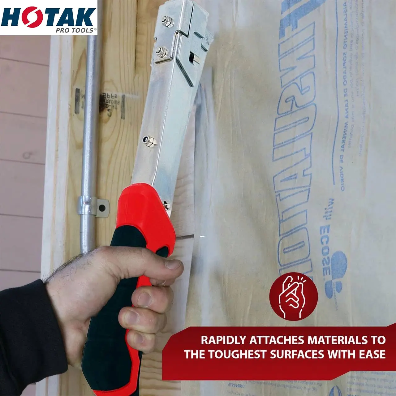 Factory OEM Professional Heavy Duty Hammer Tacker, Professional Staple Gun for Roofing, Insulation, and Upholstery Projects