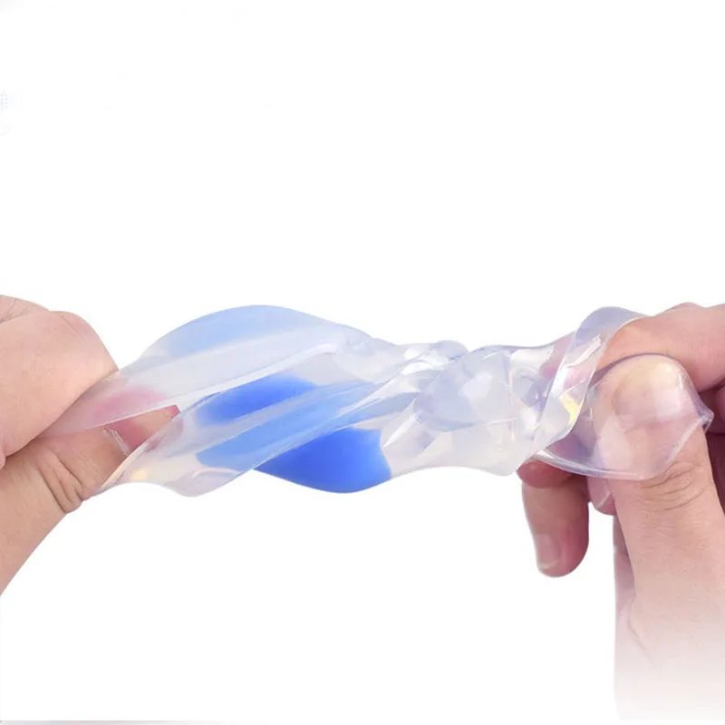 Soft and Comfortable Silicone heel pads with bone spurs for pain relief shock-absorbing long standing foot pads