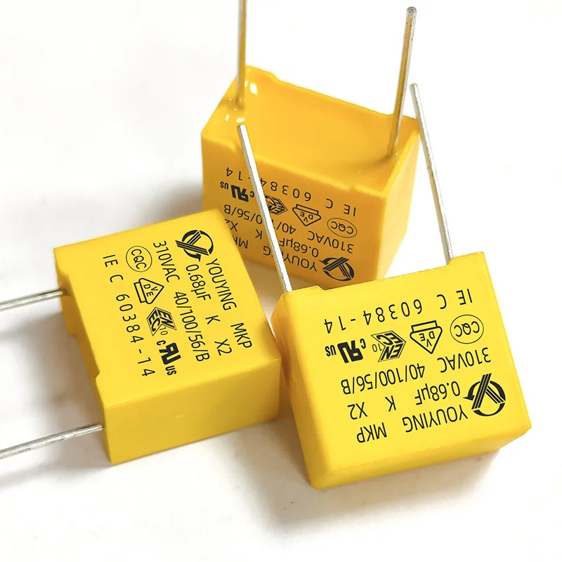 Original Manufacturer Hot Sale Metallized Polyester Film Capacitor X2 High Pressure Capacitor