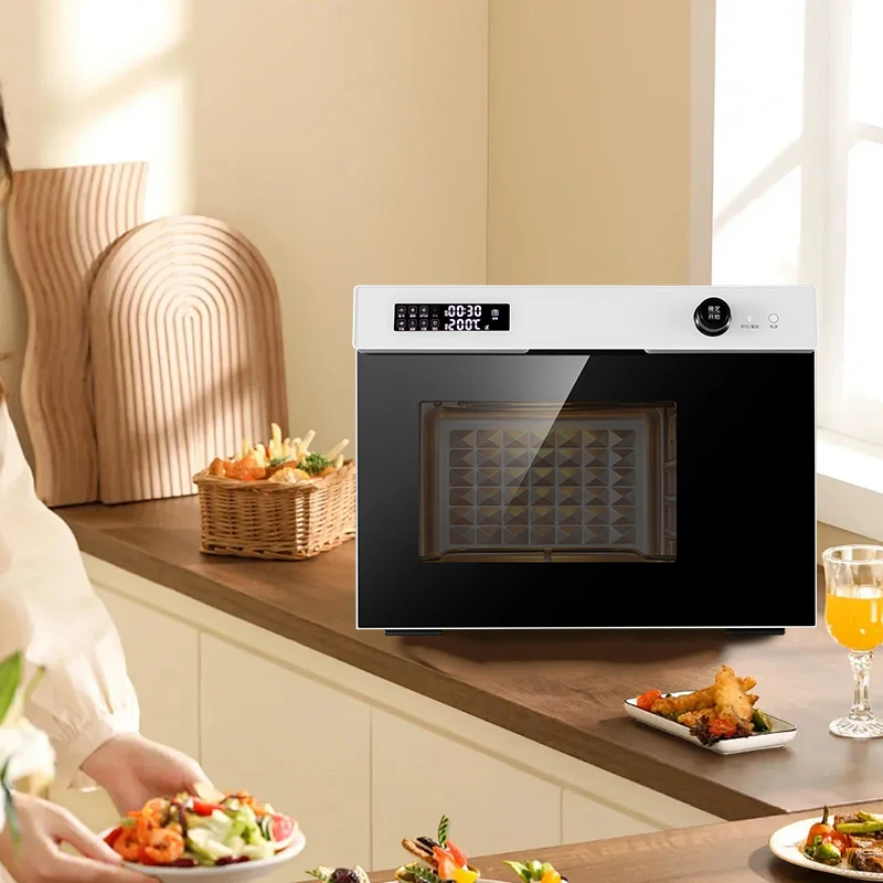 28 30L Digital Touch Screen Air Fryer Oven China Wholesale Convection Micro Oven with Steam