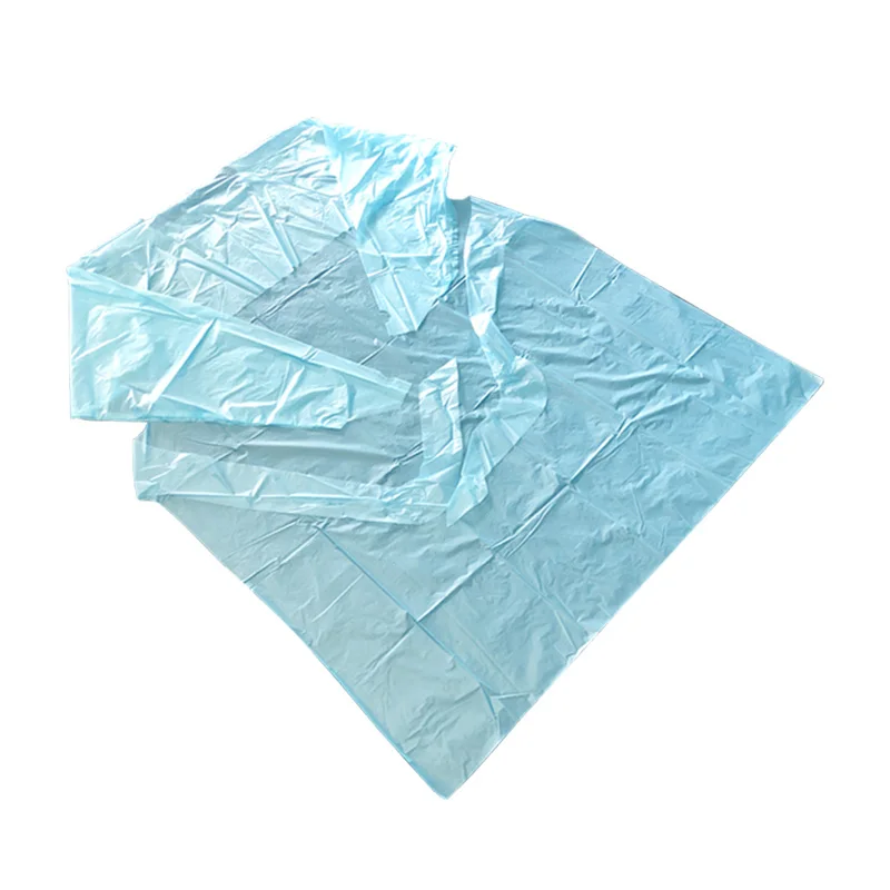 disposable cpe isolation gown long sleeve plastic gowns fast delivery made in china high quality ppe products