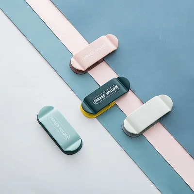 Non Punching Electrical Wire Holder Data Cable Storage Clip Multi-color Data Cable Storage Clip Abs Desk Cable Organizer Hook