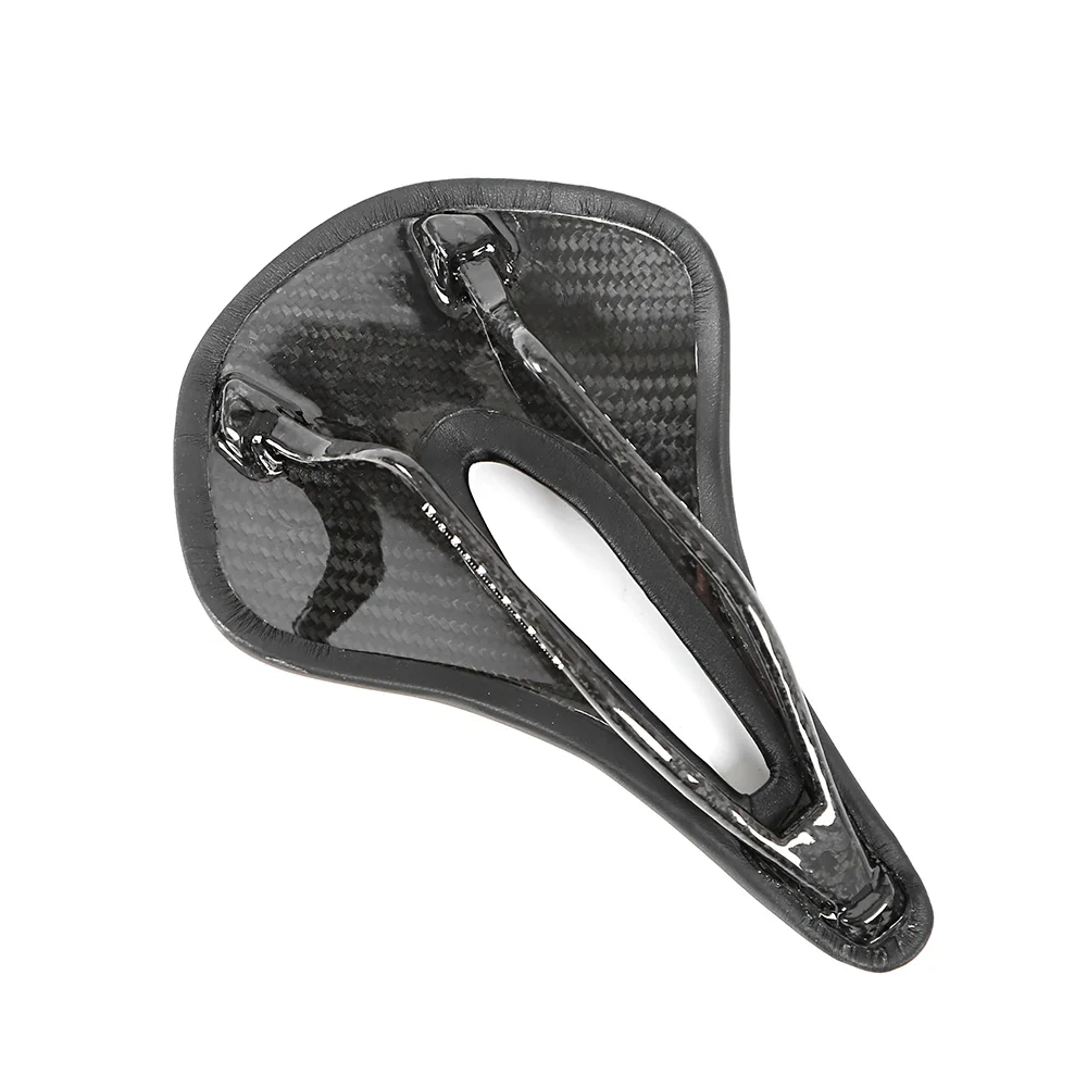 TWITTER Ultralight Mountain Bike Carbon Saddles Road Racing bicycle comfortable Seat Mat Carbon Fiber saddle