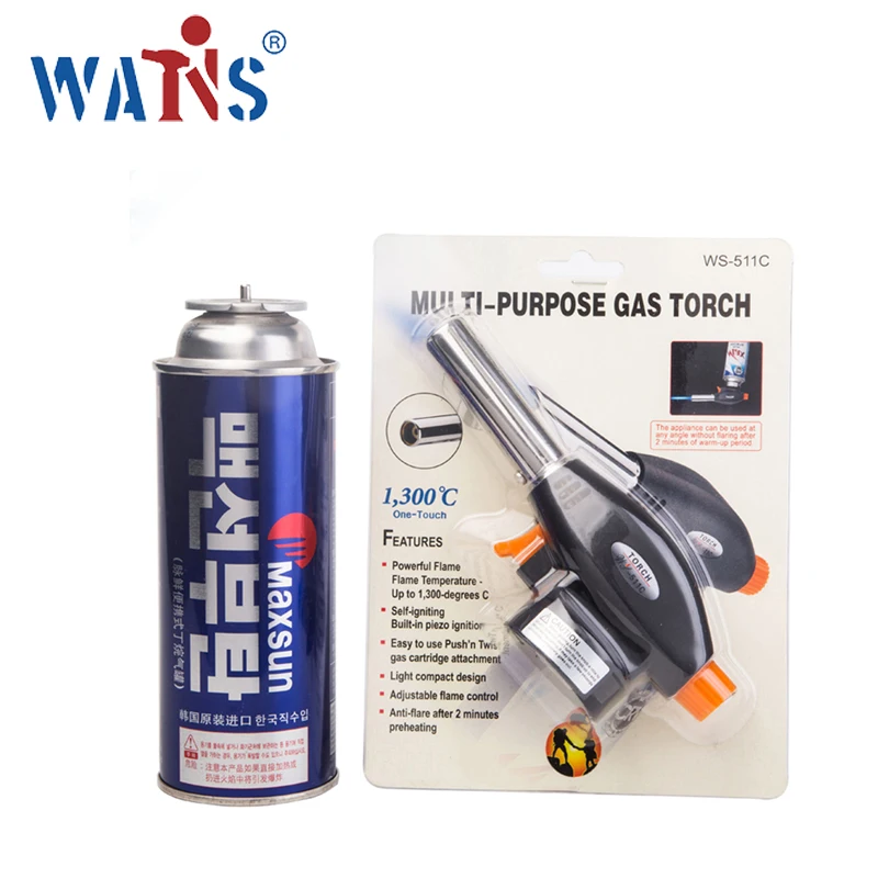 Sell Well WS-511C Superior Quality Endurance Outdoor Camping Gas Blow Torch Fire Gun Welding Torch