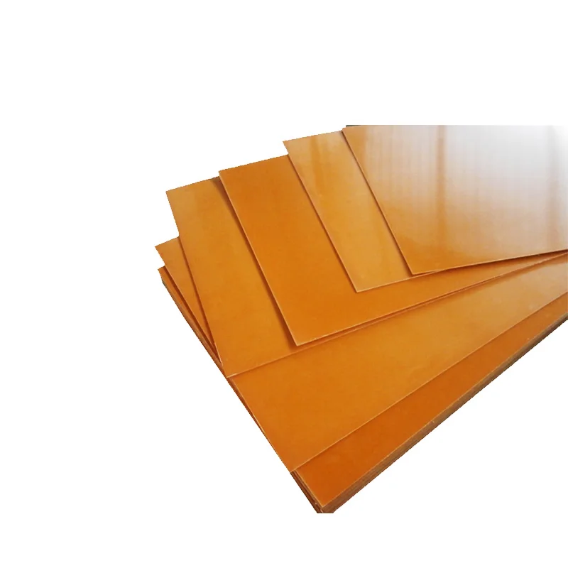 Orange Bakelite Phenolic Paper Laminated Sheet for PCB Jigs and Fixtures