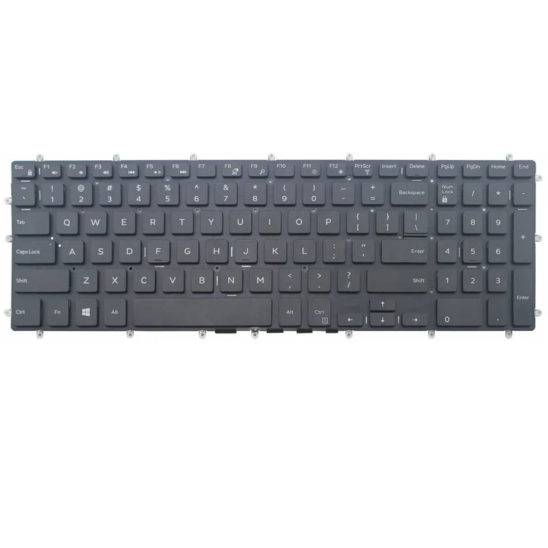 Высококачественная Оригинальная клавиатура для ноутбука Dell Inspiron 15 7566 5567 7567 5665 17-7000