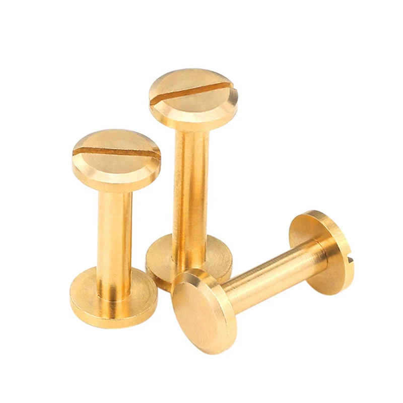 Hot sale  golden book binding screw male and female screw book binding post chicago screws