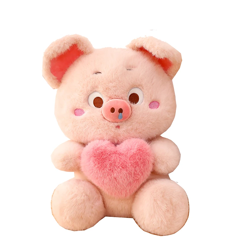 Customizable manufacturer direct sales hot selling creative customization filling animal plush love pig soft toy cute