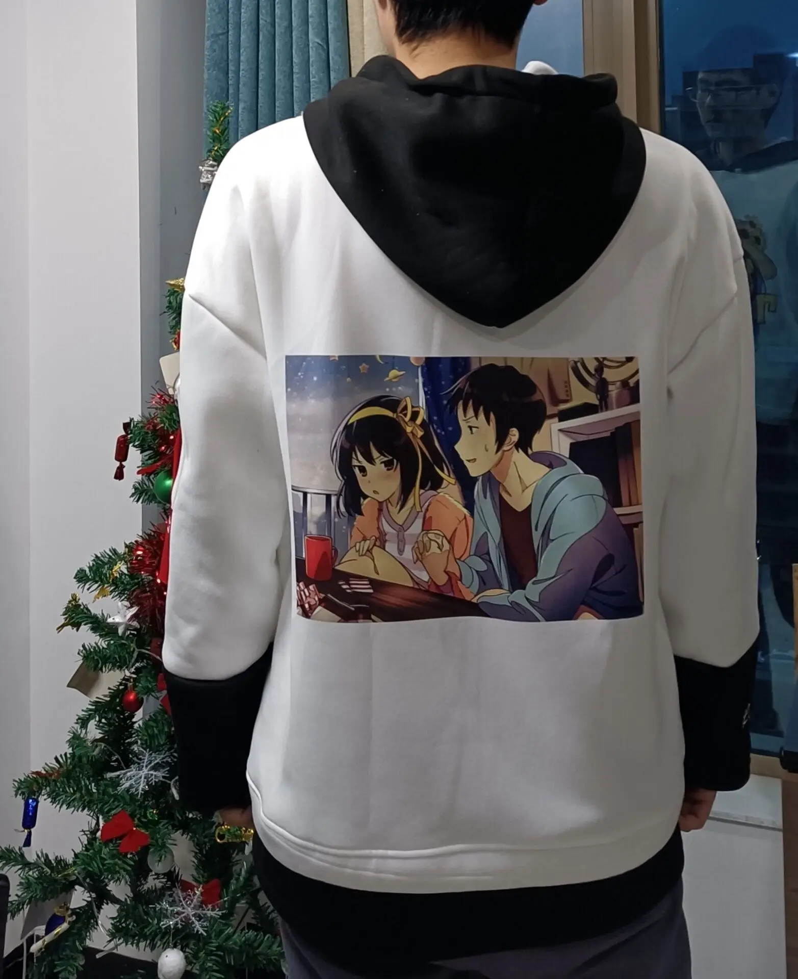 anime narutos one piece hoodies Autumn winter season clothing warm color-proof hoodies