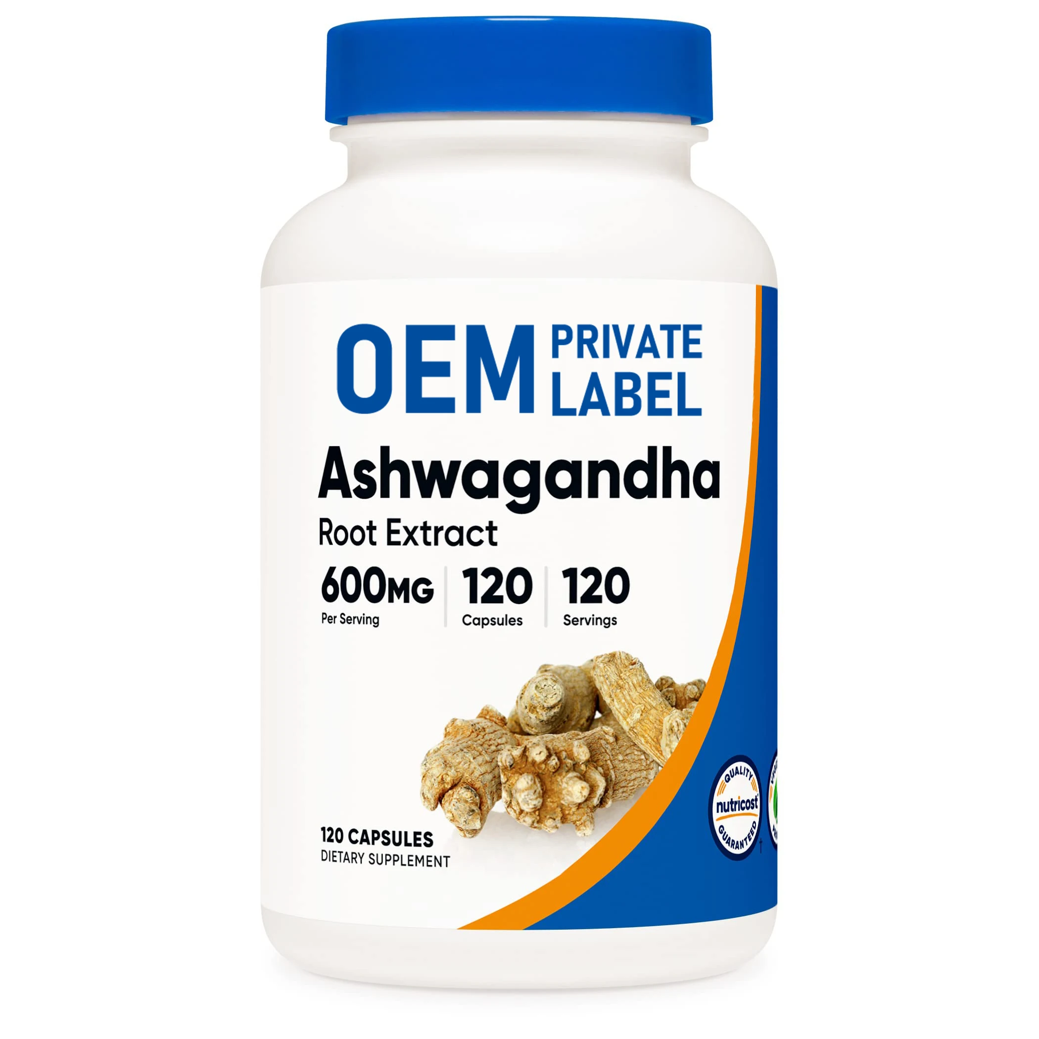 Ashwagandha Ksm-66 Root Capsules Sleeping Well Powder Pills Support Extra Strength Herbal Supplement