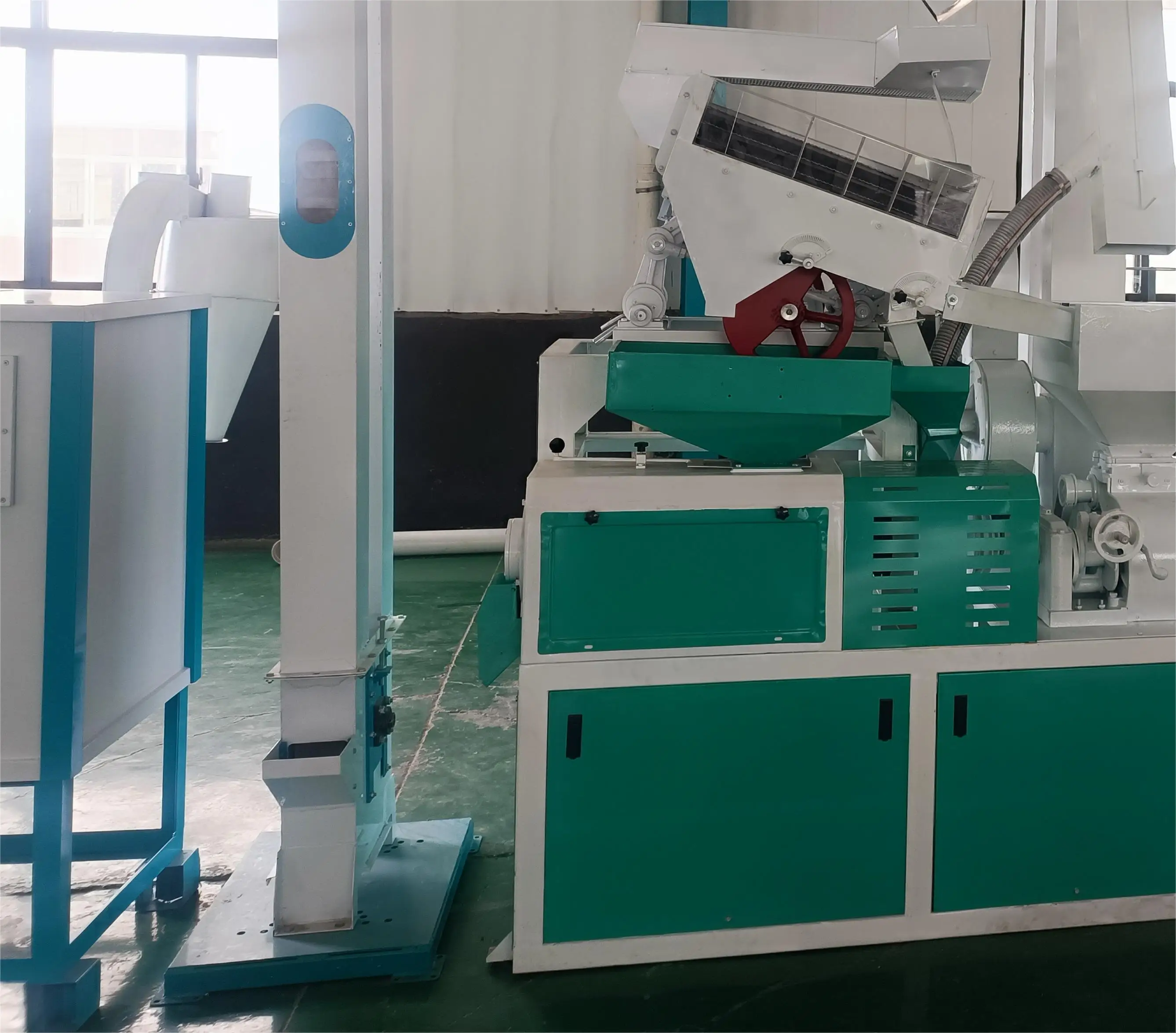 Rice mill complete set combination of commercial grain corn