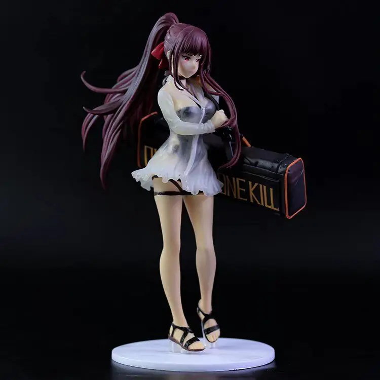 Newstar 25cm Anime Figure Game Girls Frontline WA2000 Sexy Girl PVC Action Figures Toy Adult Collection Model Doll