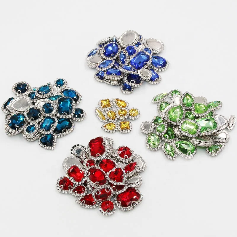 Mixed shape Fancy Stone Crystal Rhinestones For Jewelry Making