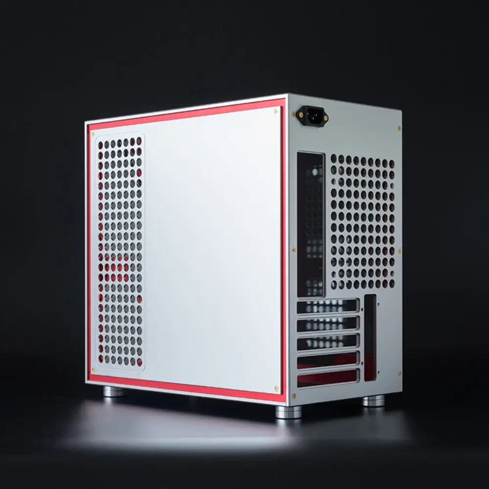 Custom Pc Micro Atx case Desktop Computer Transparent Front Panel with SFX