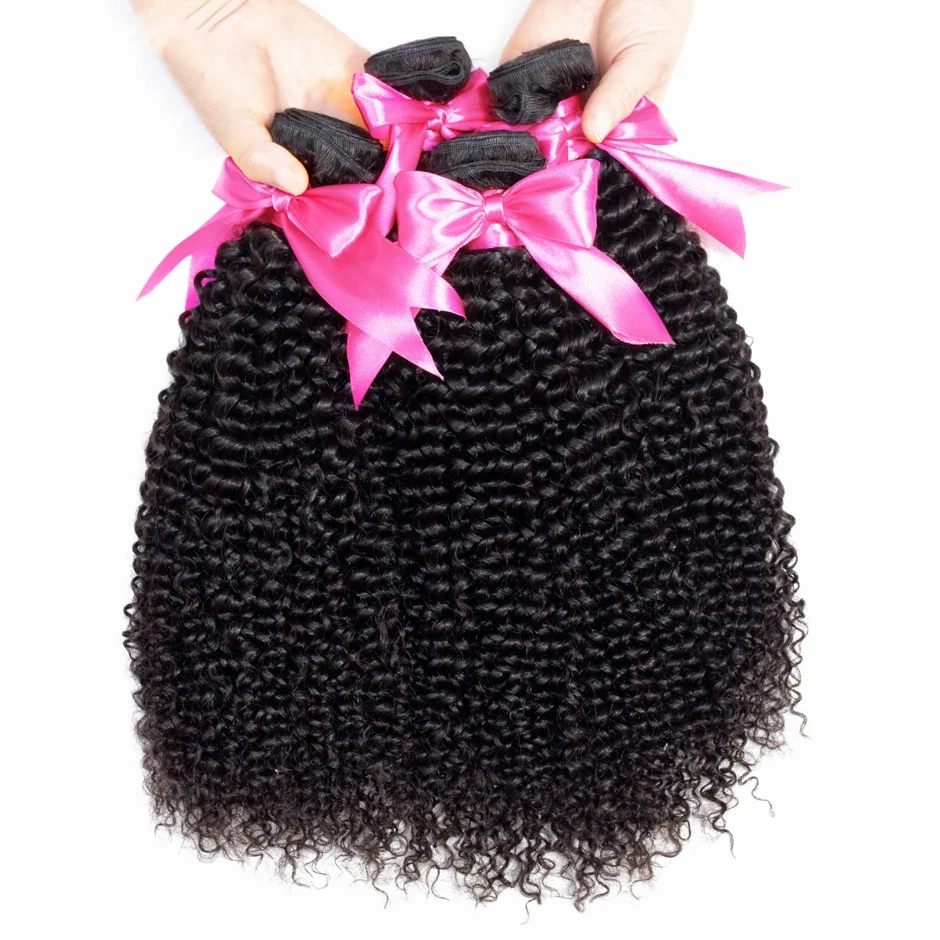 Курчавые вьющиеся человеческие волосы Zhensili, пучки 100% неповрежденных волос для наращивания, натуральные черные необработанные волосы, которые Можно отбеливать и окрашивать