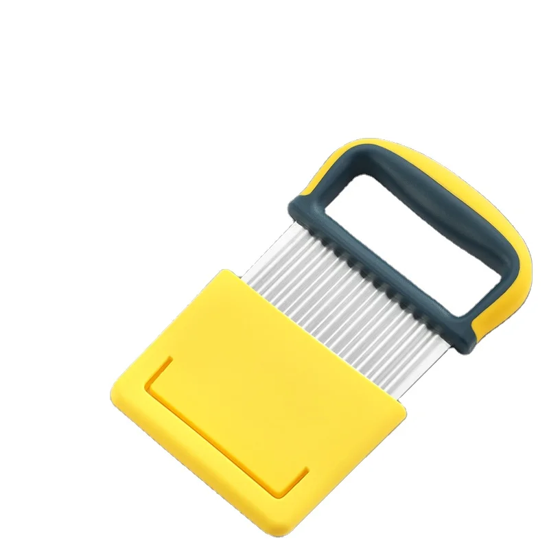 stainless steel tool onion potato chip wavy cutter multi-function potato cutting chips fries french fry corrugated knife